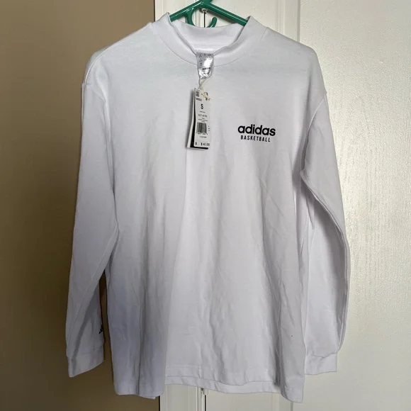NWT adidas Women's Select Mock Neck Long-Sleeve Top. Size Small. - Picture 6 of 8